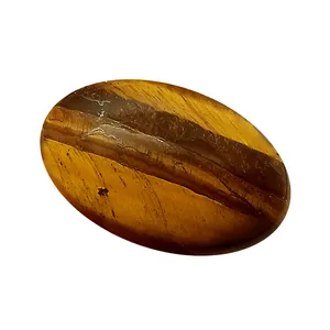 سنگ زینتی چشم ببر مدل نگین بیضی کد RTX-T05-W81