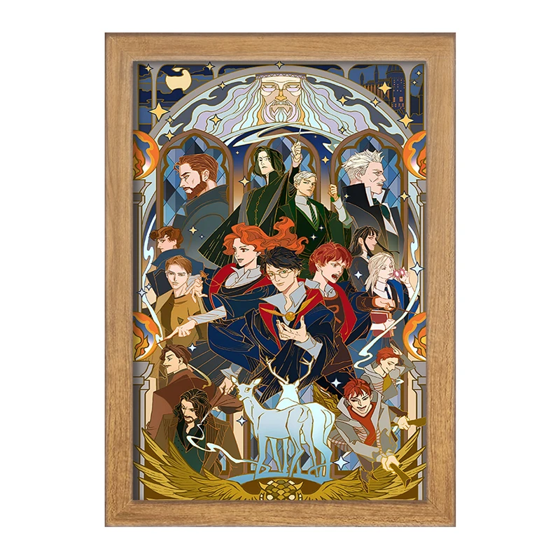 تابلو خندالو مدل هری پاتر (Harry Potter) کد F10006