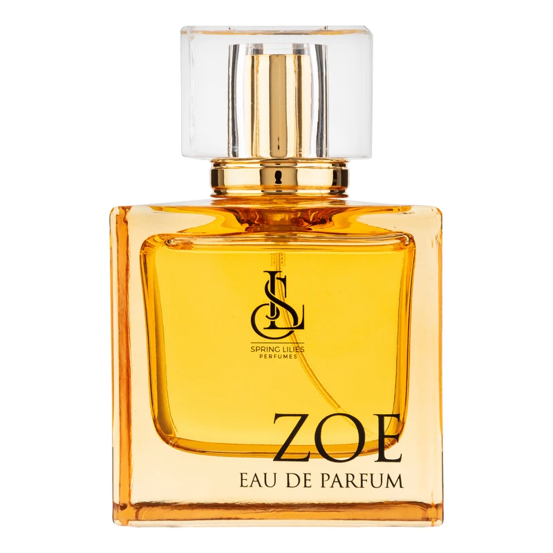 ادوپرفیوم زنانه اسپرینگ لیلیز مدل zoe با رایحه معتدل حجم 100 میلی‌لیتر