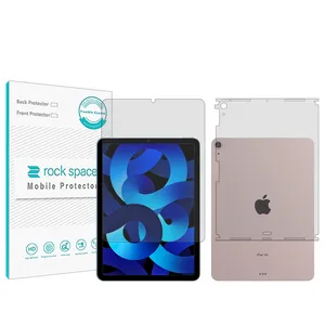 Rockspace model Hygel screen protector suitable for Apple iPad Air 2022 tablet along with tablet back protector