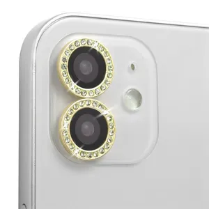 Goof Diamond Ring Camera Lens Protector For Apple iPhone 12 / 12 Mini