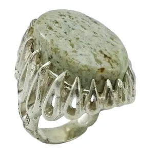 انگشتر نقره مردانه مدل شجر دریایی کد 1826071