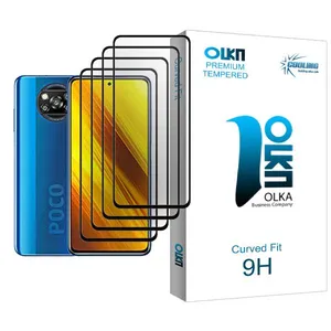 Cooling Olka Glass MIX004 Screen Protector For Xiaomi Poco X3 NFC Pack Of 4