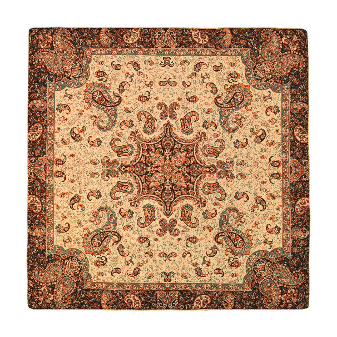 رومیزی ترمه طرح طوبی کد 104