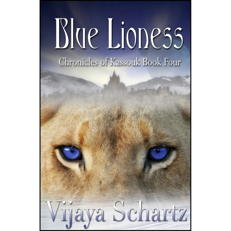 کتاب Blue Lioness اثر Vijaya Schartz انتشارات Ebound Canada