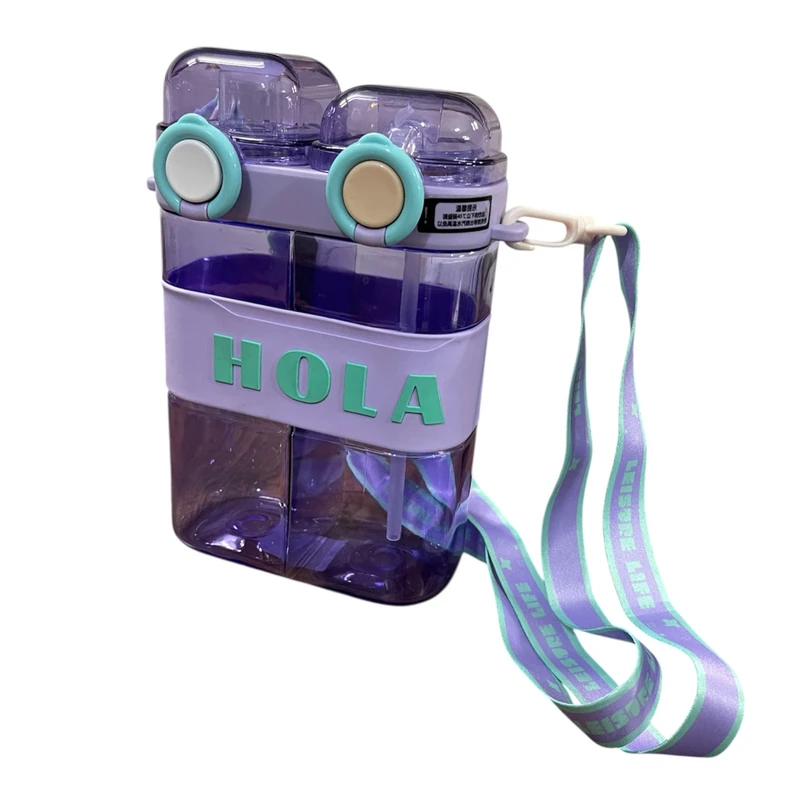 قمقمه کودک هولا مدل دومخزنه دو حالته گنجایش 1 لیتری 