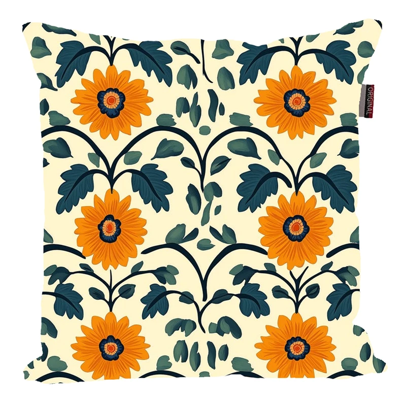 کوسن پاد آفرین مدل سنتی طرح کاشی کد PK30486