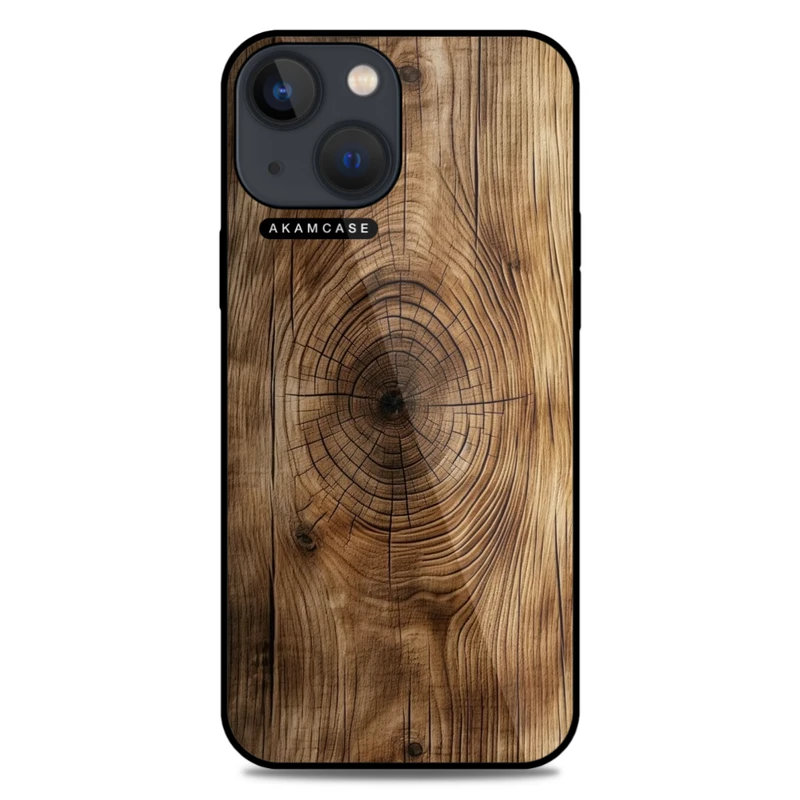 کاور آکام مدل AMC-WA13M-WOOD-3 مناسب برای گوشی موبایل اپل iPhone 13 Mini