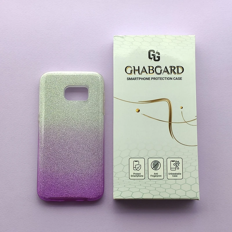 کاور قاب گارد مدل ژله ای شاین دار دخترانه مناسب برای گوشی موبایل سامسونگ Galaxy S7