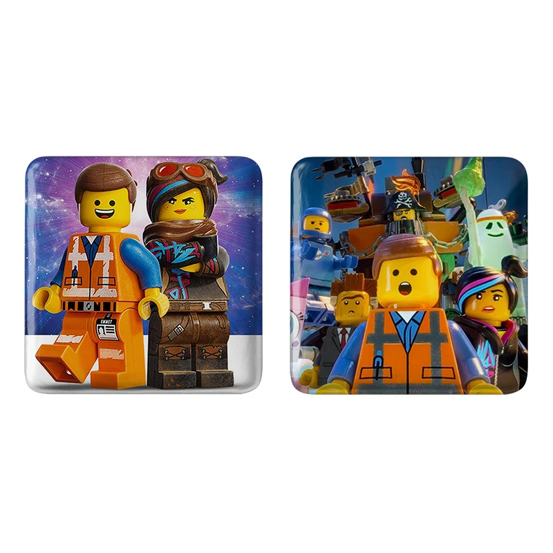 مگنت خندالو مدل انیمیشن LEGO کد 37673768 مجموعه 2 عددی