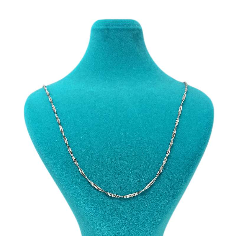 زنجیر نقره زنانه سلین کالا مدل دیسگو کد T50 زنجیر نقره زنانه سلین کالا مدل دیسگو کد T50