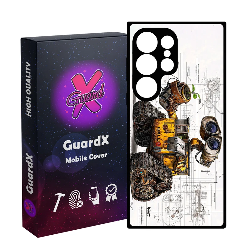 کاور گارد ایکس طرح Wall E مدل 10922 مناسب برای گوشی موبایل سامسونگ Galaxy S25 Ultra