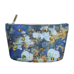 کیف لوازم آرایش زنانه مدل گل کد 13