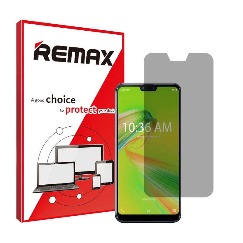 محافظ صفحه نمایش حریم شخصی ریمکس مدل Resistant مناسب برای گوشی موبایل ایسوس Zenfone Max Shot ZB634KL