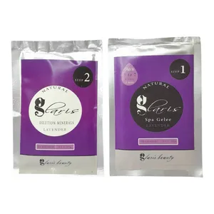 پدی ژل پدیکور گلاریس مدل lavender وزن 35 گرم به همراه حلال