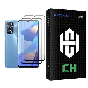 Ricomm CH Glass MIX002 Screen Protector For Oppo A16 Pack Of 2