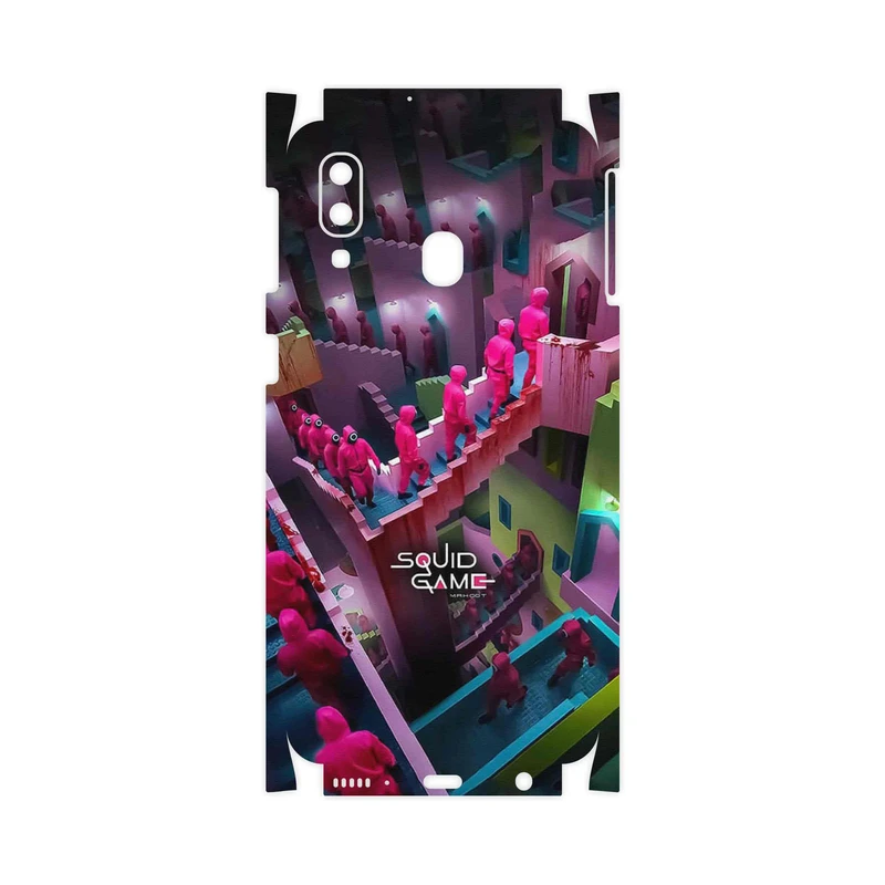 برچسب پوششی ماهوت مدل Squid Game-FullSkin مناسب برای گوشی موبایل سامسونگ Galaxy A40