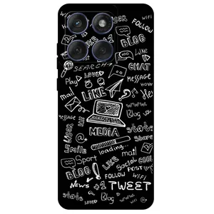 Megafone Social Media 1898 Cover For Motorola Moto Edge 60 Fusion