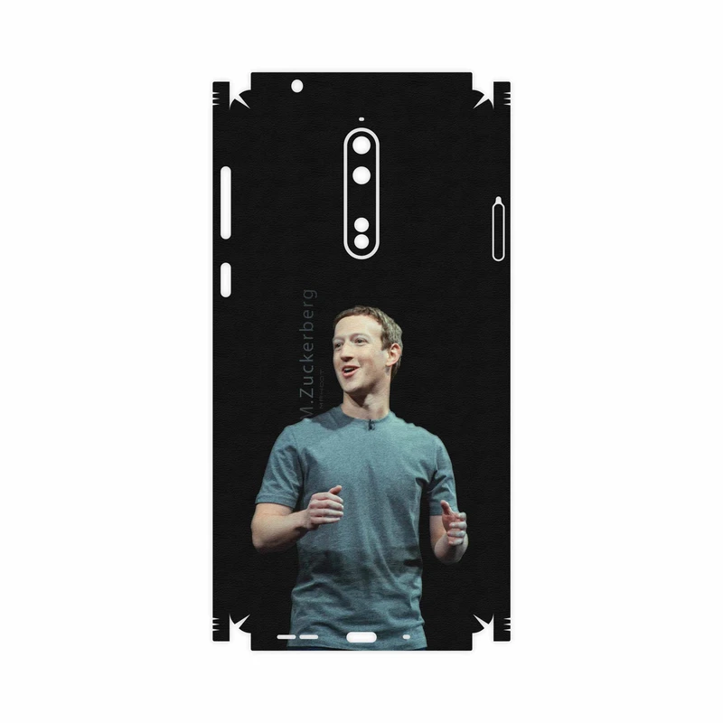 برچسب پوششی ماهوت مدل Mark Zuckerberg-FullSkin مناسب برای گوشی موبایل نوکیا 8