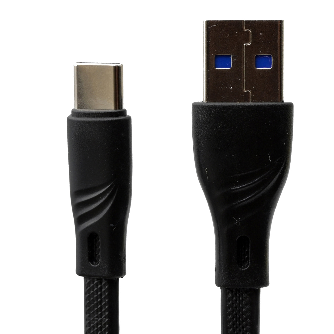 کابل تبدیل USB به USB-C کن شین دا مدل C200-fastCharge طول 1 متر