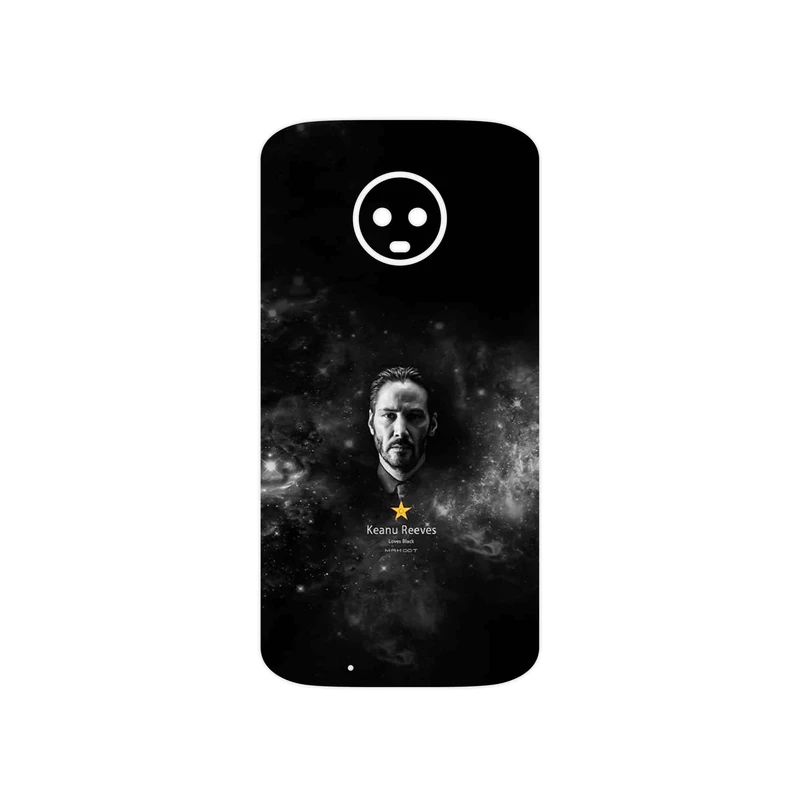 برچسب پوششی ماهوت مدل Keanu Reeves مناسب برای گوشی موبایل موتورولا Moto G6
