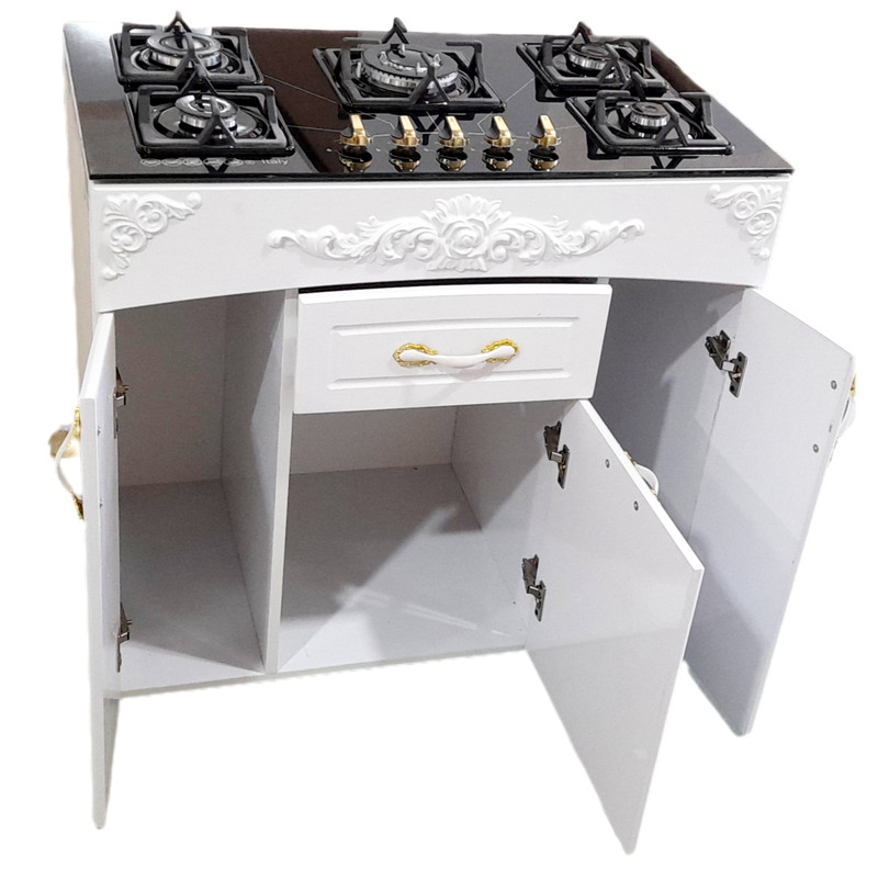 اجاق گاز 5 شعله هاکان مدل پنج شعله چهار در //CHM_GOLD_M5//