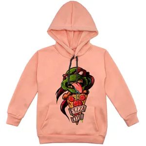 هودی پسرانه مدل لاک پشت نینجا F225 رنگ گلبهی