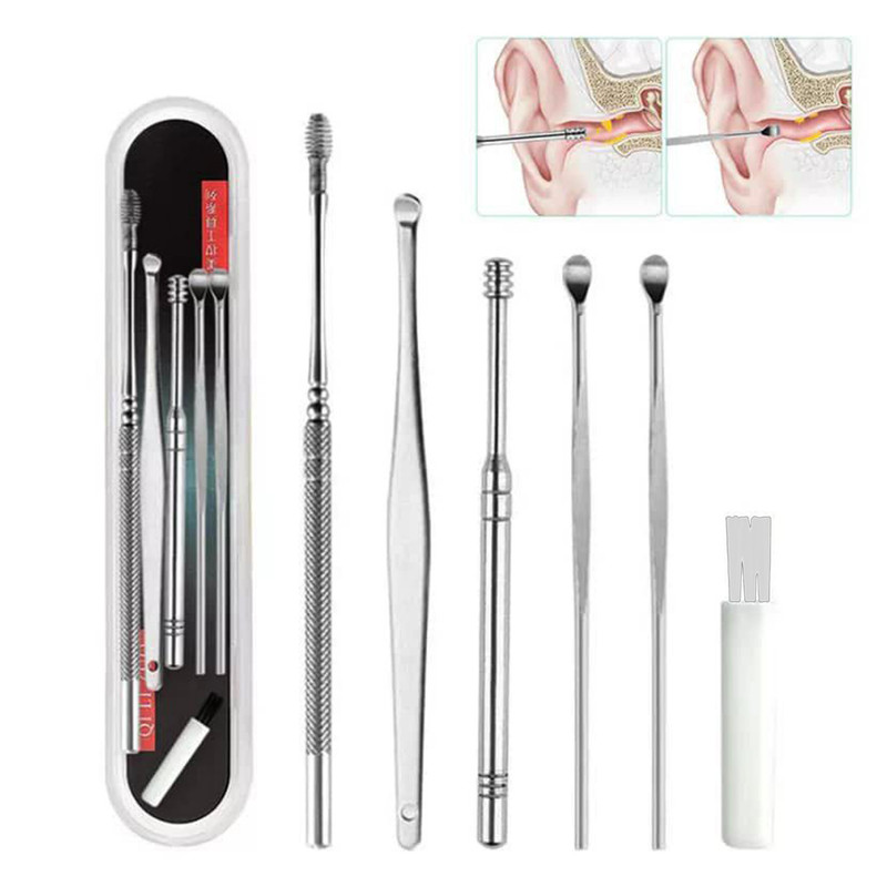 گوش پاک کن مدل BMT مجموعه 24 عددی