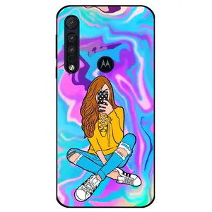 Megafone Girly 7592 Cover For Motorola Moto One Macro / G8 Play
