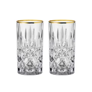 لیوان ناخمن مدل Noblesse long GOLD کد 2566 بسته 2 عددی