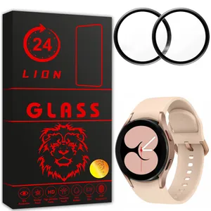 محافظ صفحه نمایش لاین مدل RT007 مناسب برای ساعت هوشمند سامسونگ Galaxy Watch 4 40mm بسته دو عددی