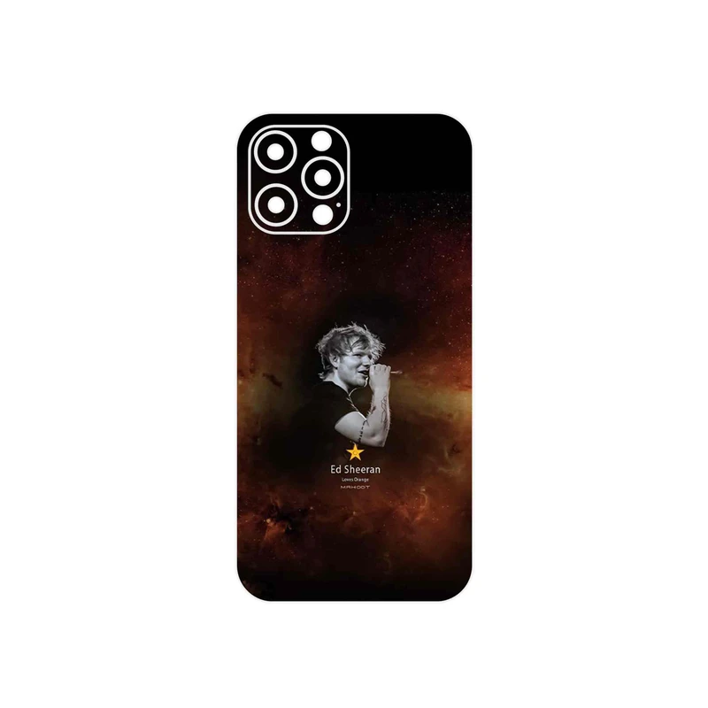 برچسب پوششی ماهوت مدل Ed Sheeran مناسب برای گوشی موبایل اپل iPhone 12 Pro Max