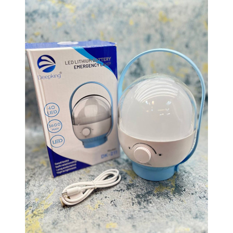 چراغ آویز چادر دیپ کینگ مدل DK-211 با نور مهتابی