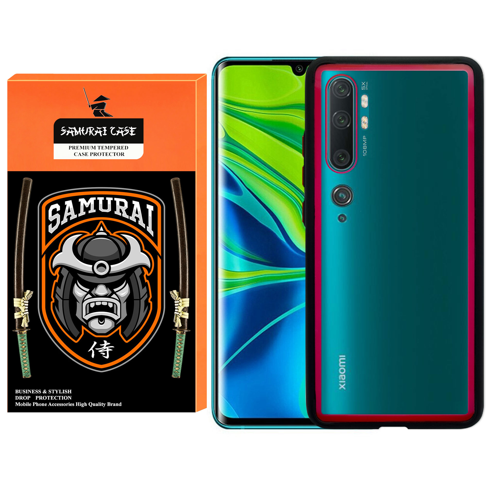 کاور سامورایی مدل Rainka مناسب برای گوشی موبایل شیائومی Mi CC9 Pro/Mi Note 10/Mi Note 10 Pro