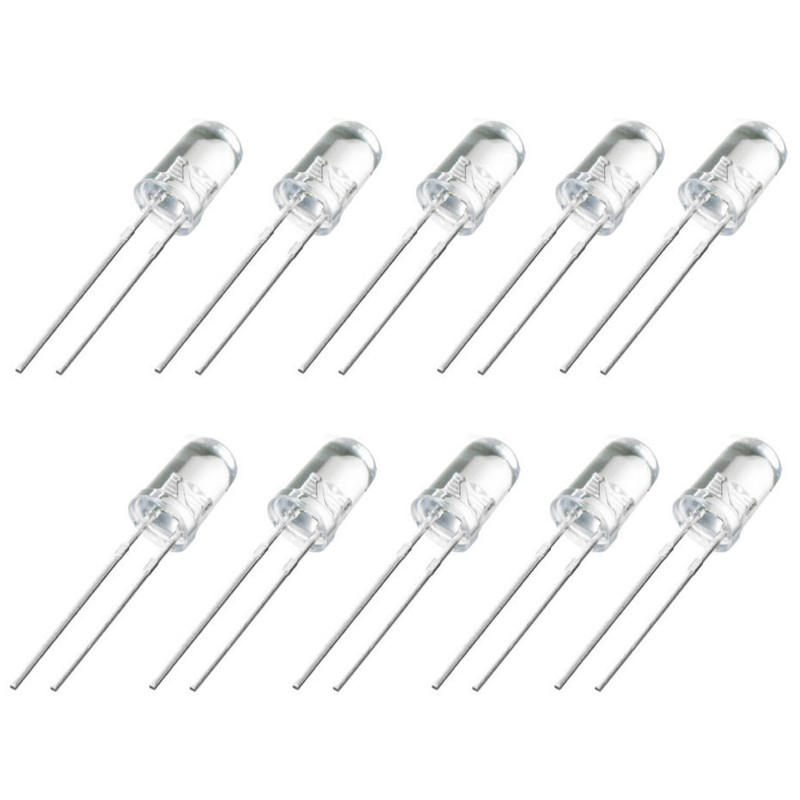 دیود LED مدل D1 بسته 10 عددی دیود LED مدل D1 بسته 10 عددی