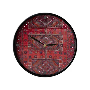 ساعت دیواری مدوپد طرح فرش کردی مدل C-Kordi03