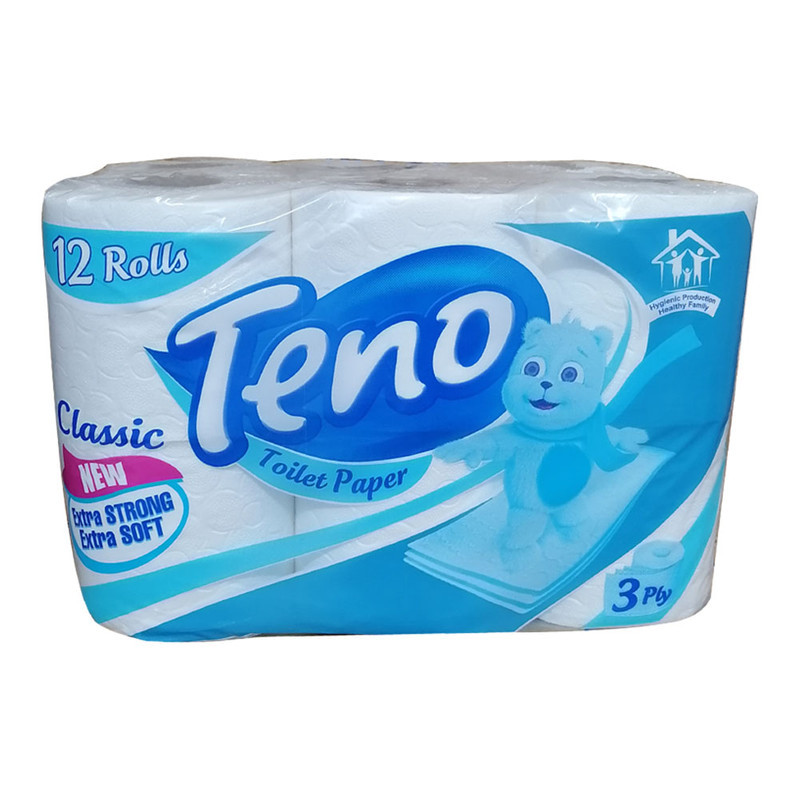 دستمال توالت تنو مدل اقتصادی مجموعه 24 عددی