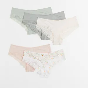 شورت زنانه اچ اند ام مدل 1050609 بسته 5 عددی