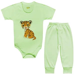 ست بادی و شلوار نوزادی کارانس مدل BSTG-3287