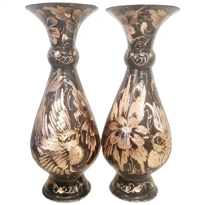 گلدان مسی کد 616 بسته 2 عددی