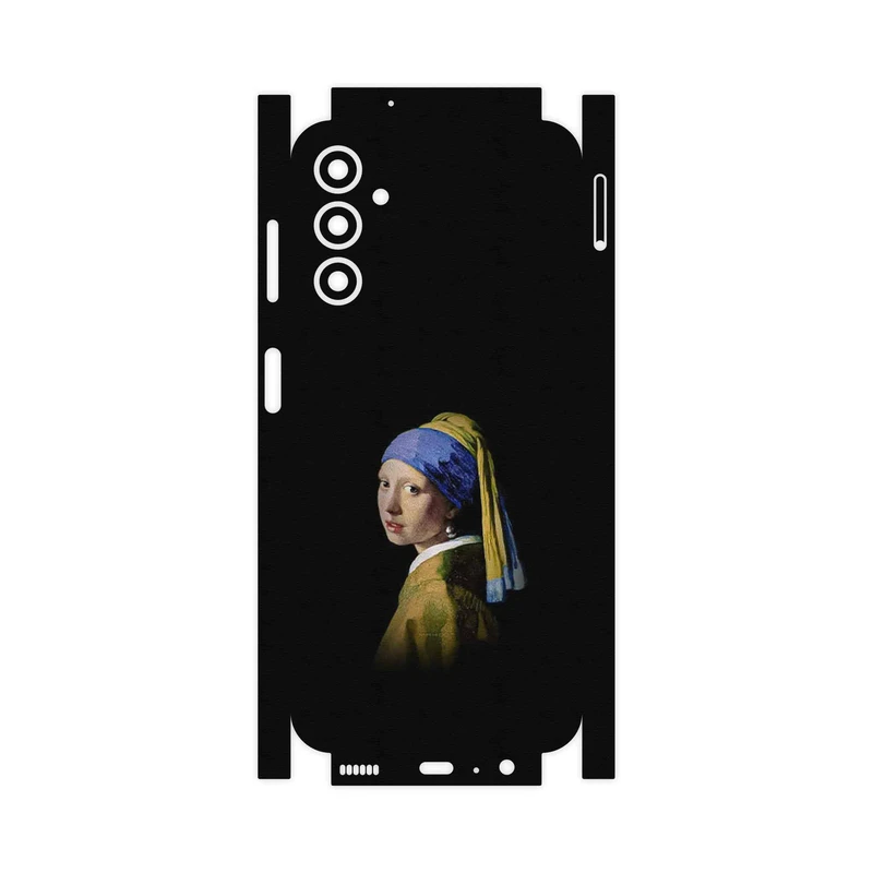 برچسب پوششی ماهوت مدل Girl with a Pearl Earring of Vermeer-FullSkin مناسب برای گوشی موبایل سامسونگ Galaxy A14