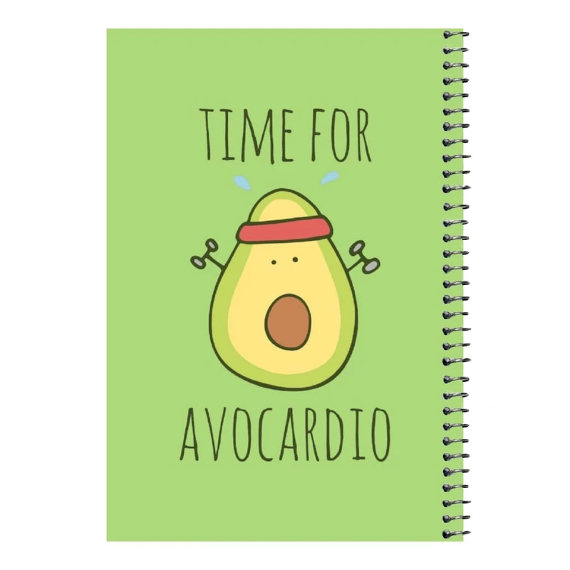 دفتر مشق 80 برگ اس جی مدل آووکادو    