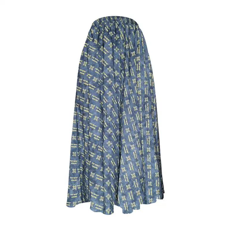 دامن کلوش زنانه مدل E3 رنگ آبی