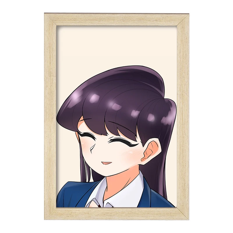 تابلو خندالو مدل انیمه کومی سان  کد 16080