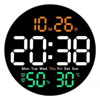 ساعت دیواری دیجیتال مدل ریموت کنترل دار کد DS-5501