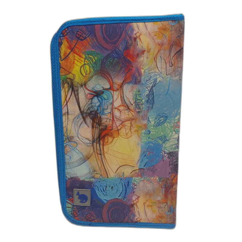 جامدادی کتابی مدل دو زیپ