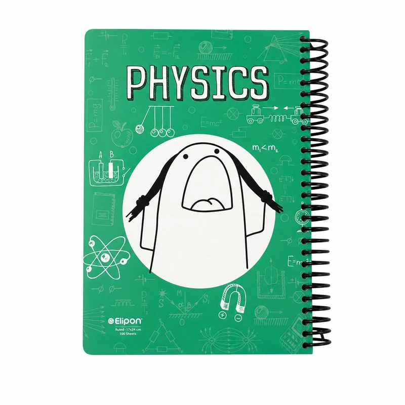 دفتر مشق ۱۰۰ برگ سیمی الیپون مدل Physics