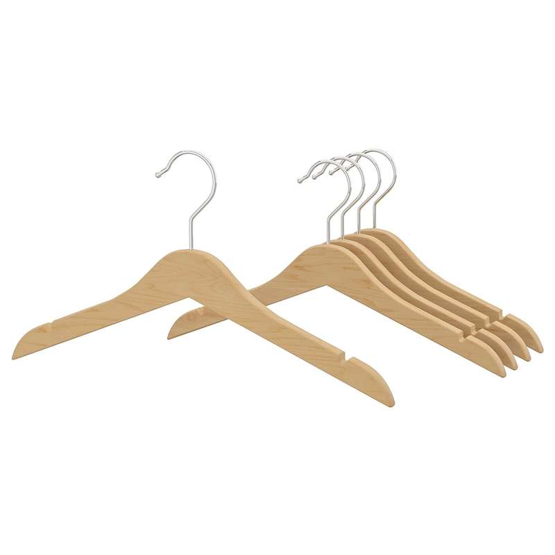 چوب لباسی ایکیا مدل HANGA مجموعه 5 عددی چوب لباسی ایکیا مدل HANGA مجموعه 5 عددی