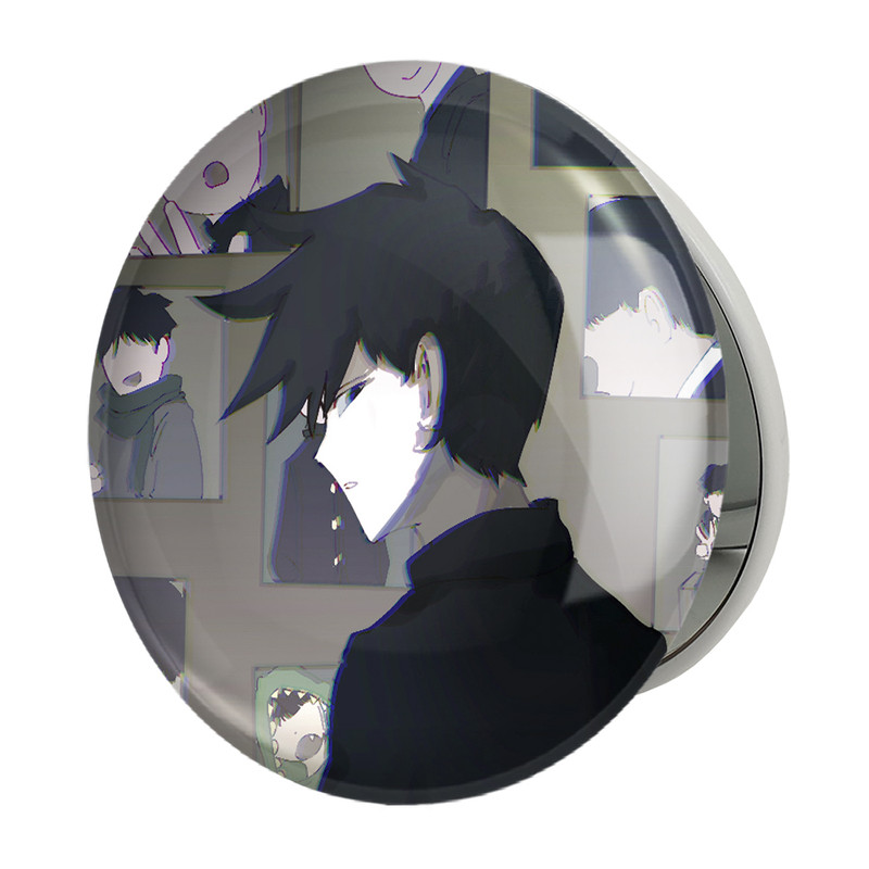 آینه جیبی خندالو طرح شییکو انیمه موب سایکو Mob Psycho 100 مدل تاشو کد 24469 