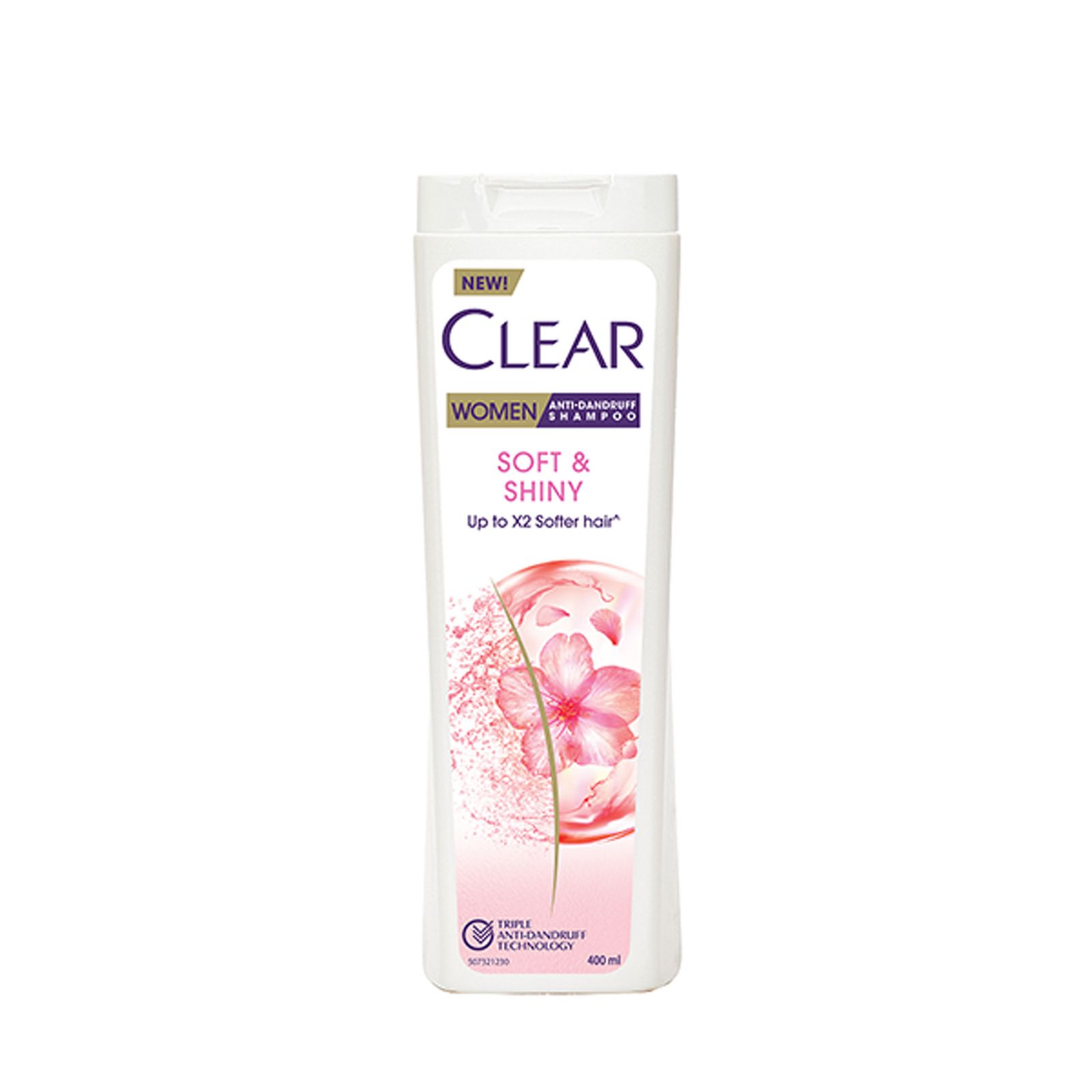 شامپو ضد شوره بانوان کلییر مدل Soft and Shiny حجم 400 میلی‌لیتر -  - 3
